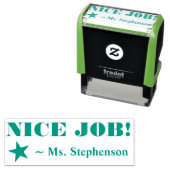 「よくやった！」 確認用ゴム印 セルフインキングスタンプ (インサイチュ)