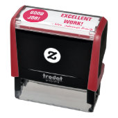 「よくやった!素晴らしい仕事!」 +笑顔顔 セルフインキングスタンプ (商品)