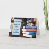 よくやった！ Dean's List 学者 おめでとうカード カード (正面)