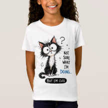 よくわからないけど可愛い猫Tシャツ