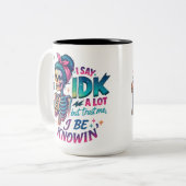 よくアイクって言う.... ツートーンマグカップ (正面左)