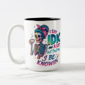 よくアイクって言う.... ツートーンマグカップ (左)