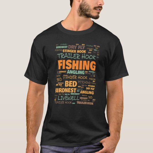 よく使われる釣り用語 Tシャツ (正面)