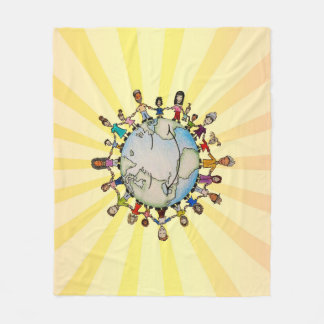 よく全体的な安心感を与えるもののための力分野 フリースブランケット