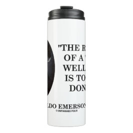 よく出来た事の褒美が人の役に立つ タンブラー