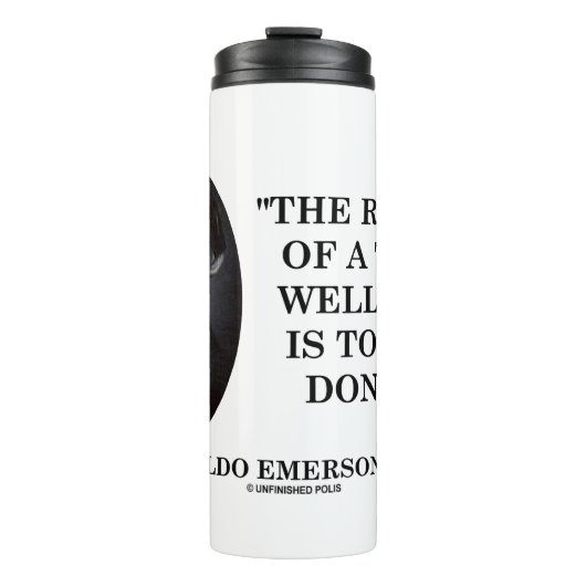 よく出来た事の褒美が人の役に立つ タンブラー (正面)