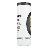 よく出来た事の褒美が人の役に立つ タンブラー (裏面)