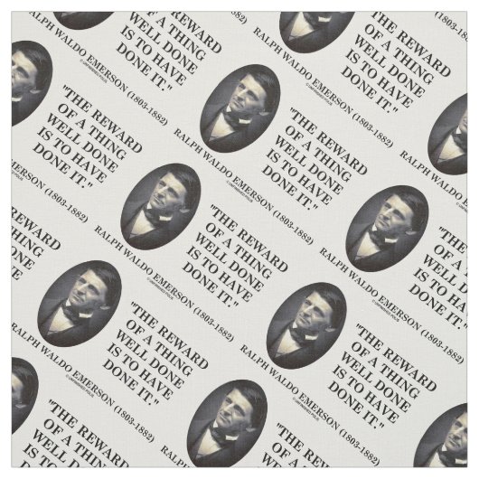 よく出来た事の褒美はやったに過ぎぬ ファブリック (見本)