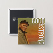 よく及び強い 缶バッジ (正面&裏面)