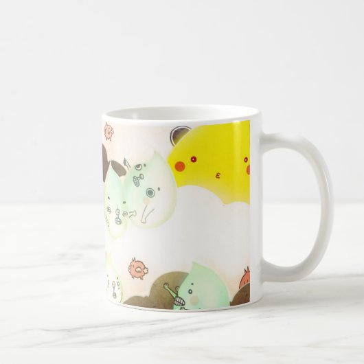 よく古いイギリスの天候2014年 コーヒーマグカップ (右)