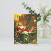 よく古いサンタクロース シーズンポストカード (スタンド正面)