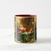 よく古いサンタクロース ツートーンマグカップ (中央)