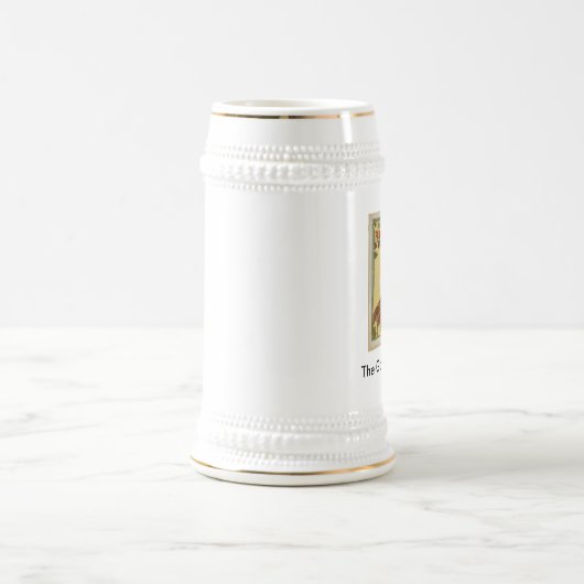 よく古い日 ビールジョッキ (中央)