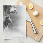 よく古くすてきな浮浪者のふきん キッチンタオル (四つ折り)