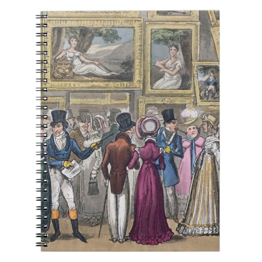 よく広げて置かれるシリング: Exhのトムとジェリー ノートブック (正面)