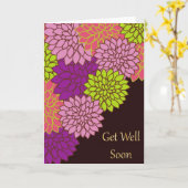 よく得て下さい カード (黄色い花)