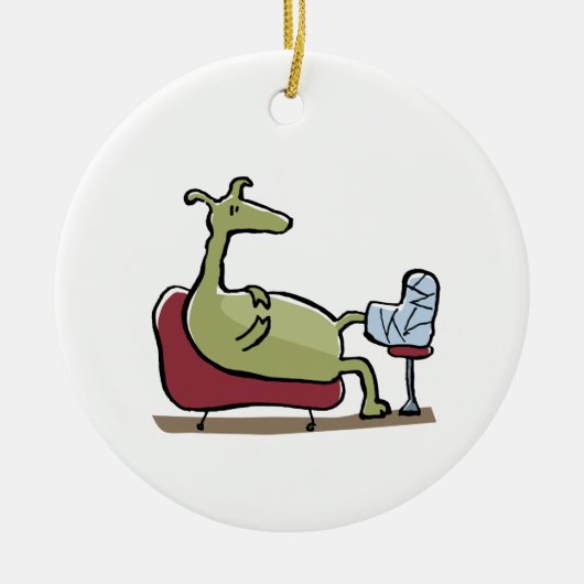 よく得て下さい セラミックオーナメント (正面)