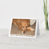 よく感じません カード (正面)