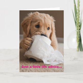 よく拭いてね カード