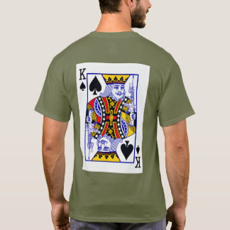 よく武装したキング – 文字Tシャツなし Tシャツ