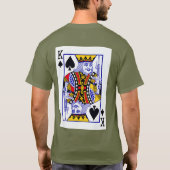 よく武装したキングAR15 Tシャツ (裏面)