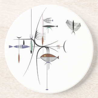 よく海のコースター4の1/2"版#1 コースター