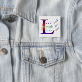 よく生きる、笑う、いつもSTaylorの愛 缶バッジ (インサイチュ)