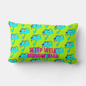 よく眠る月曜日のクマ ランバークッション (裏面)