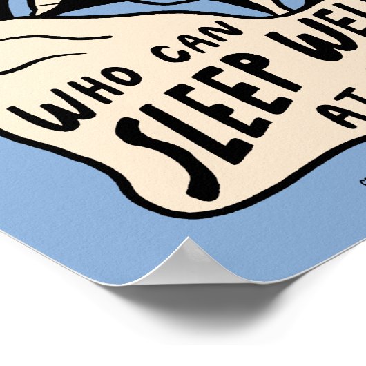 よく眠る ポスター (角)