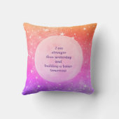 よく眠賛美るデザイン クッション (裏面)