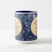 よく眠賛美るデザイン マグカップ (中央)