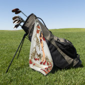 よく知っている悪魔 ゴルフタオル (グリーン)