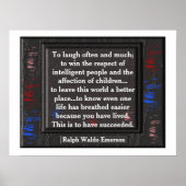 よく笑う – ポスター (正面)