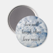 よく笑って多くの人を愛する マグネット (正面/裏面)