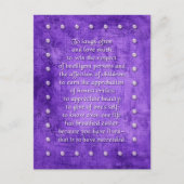 よく笑って愛して…はがき ポストカード (正面)