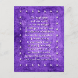 よく笑って愛して…はがき ポストカード