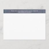 よく結婚はアドバイスのヴィンテージの花嫁の新郎を望みます エンクロージャーカード (裏面)