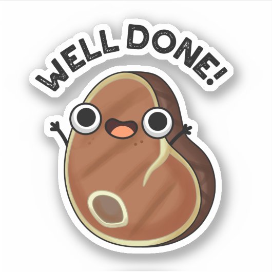 よく行わおもしろいれたステーキパン シール (正面)