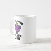 よく行われたグレープジョブフルーツパ前向きン コーヒーマグカップ (正面左)