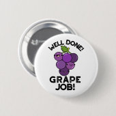 よく行われたグレープジョブフルーツパ前向きン 缶バッジ (正面&裏面)