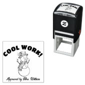 よく行われた先生称賛グレーディング勇気付けられる セルフインキングスタンプ (インサイチュ)