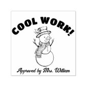 よく行われた先生称賛グレーディング勇気付けられる セルフインキングスタンプ (デザイン)