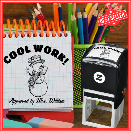 よく行われた先生称賛グレーディング勇気付けられる セルフインキングスタンプ