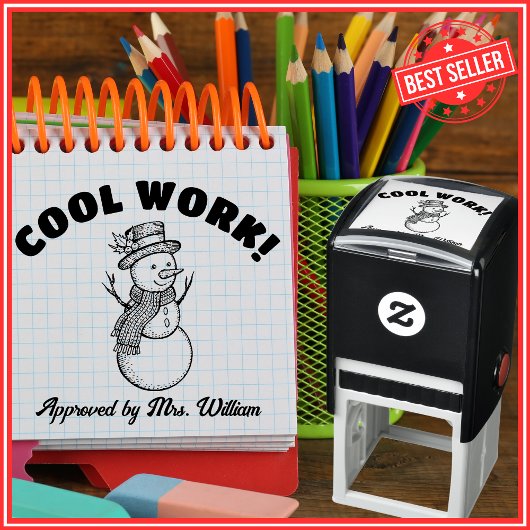 よく行われた先生称賛グレーディング勇気付けられる セルフインキングスタンプ