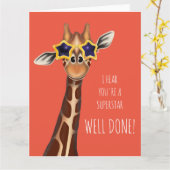 よく行われた'私はあなたはスーパースター'カード カード (黄色い花)