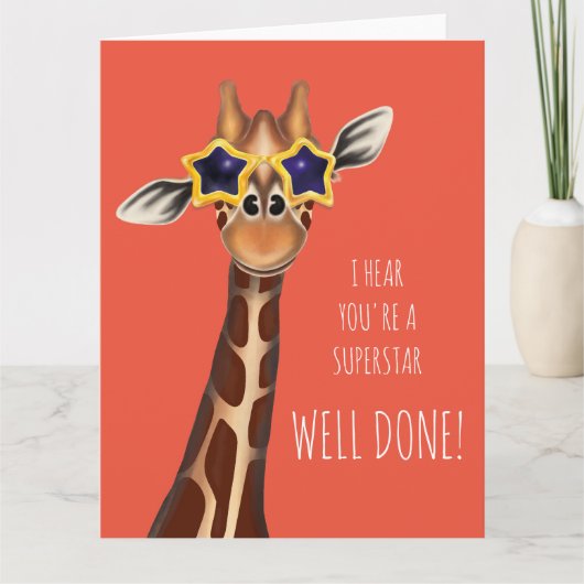 よく行われた'私はあなたはスーパースター'カード カード (正面)