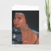 よく見るアフリカ系アメリカ人のバースデー・カード カード (裏面)