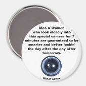 よく見る男性と女性おもしろい磁石 マグネット (正面/裏面)