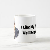 よく規制された民兵 コーヒーマグカップ (中央)