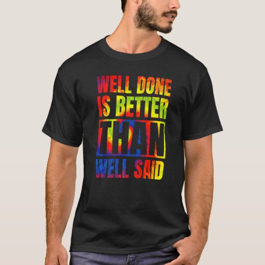 よく言われた人生の引用文フーより良い Tシャツ (正面)